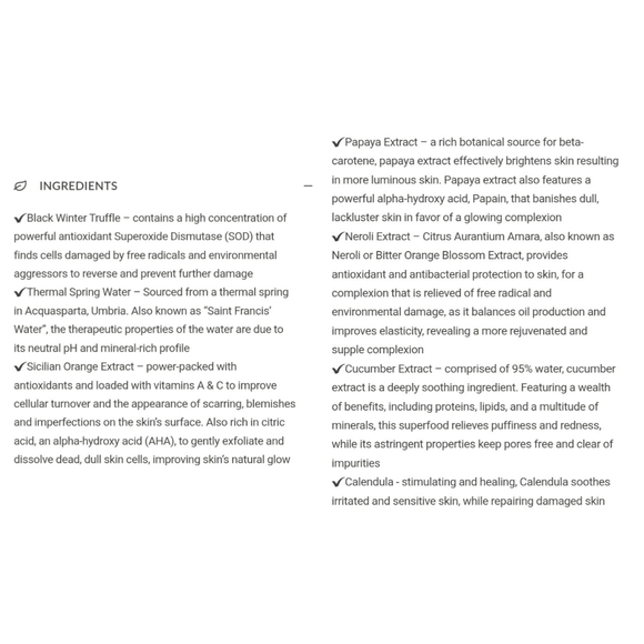 🎉3•$13/4•$16🎉 SKIN & CO Truffle Therapy Morning Dew Face Cleansing Gel - Picture 5 of 7